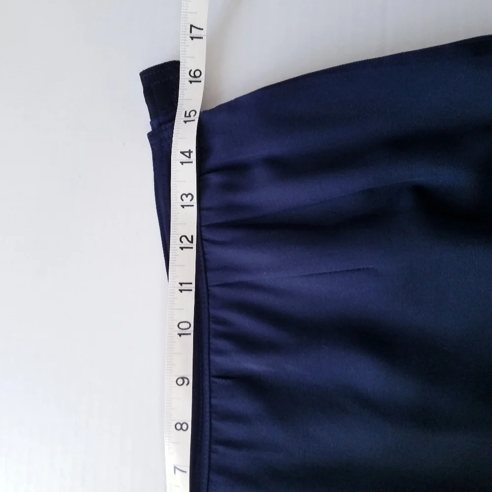 Valentino | Vintage Navy‎ Midi Flare Skirt , 6